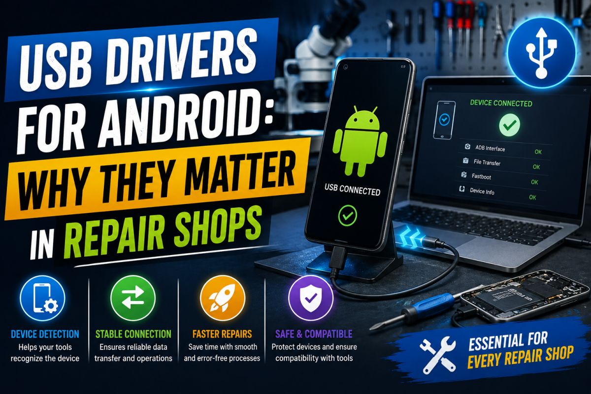 USB Drivers for Android: Why They Matter in Repair Shops