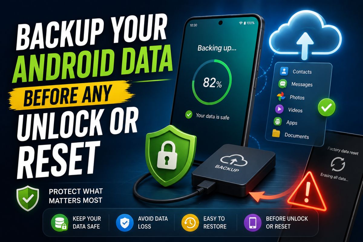 Backup Your Android Data Before Any Unlock or Reset