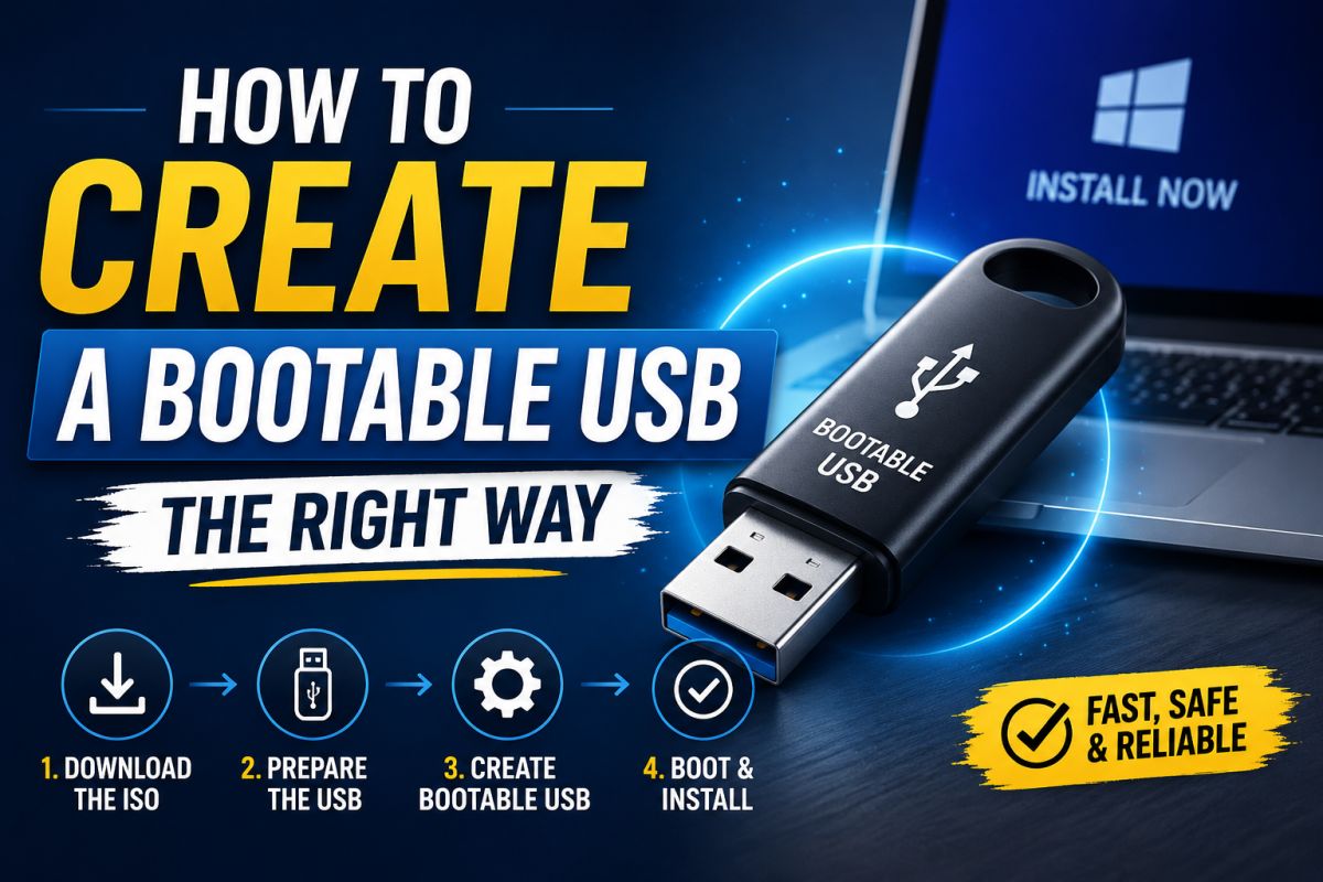 How to Create a Bootable USB the Right Way