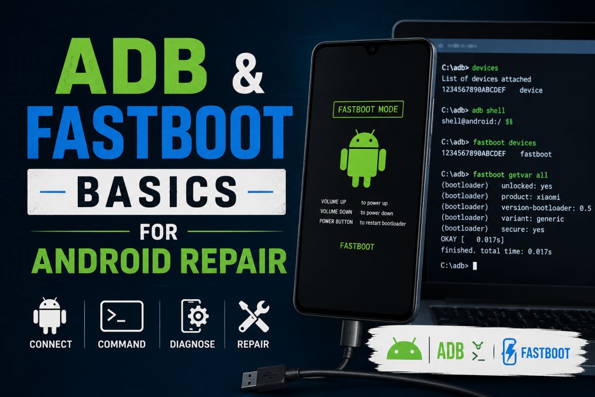 ADB and Fastboot Basics for Android Repair