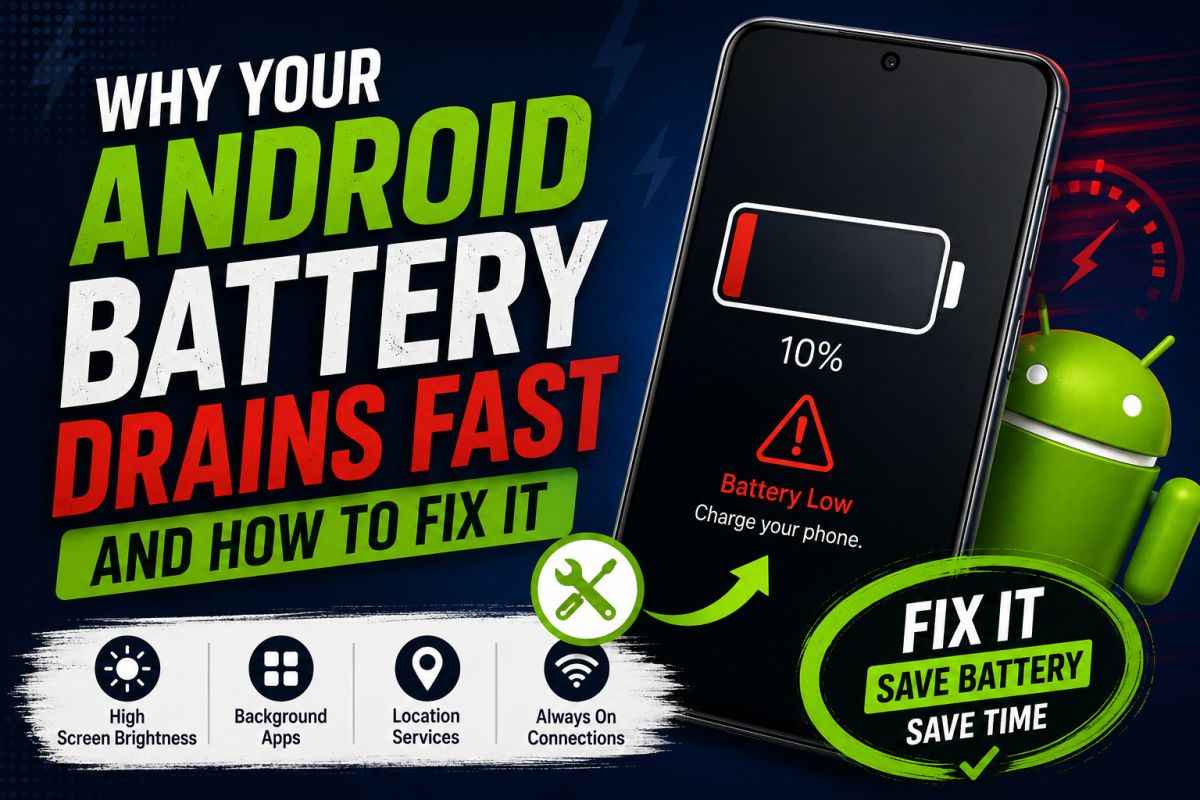 Why Your Android Battery Drains Fast and How to Fix It